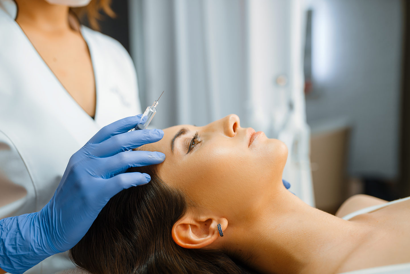 Botox, Aplicação de toxina botulínica